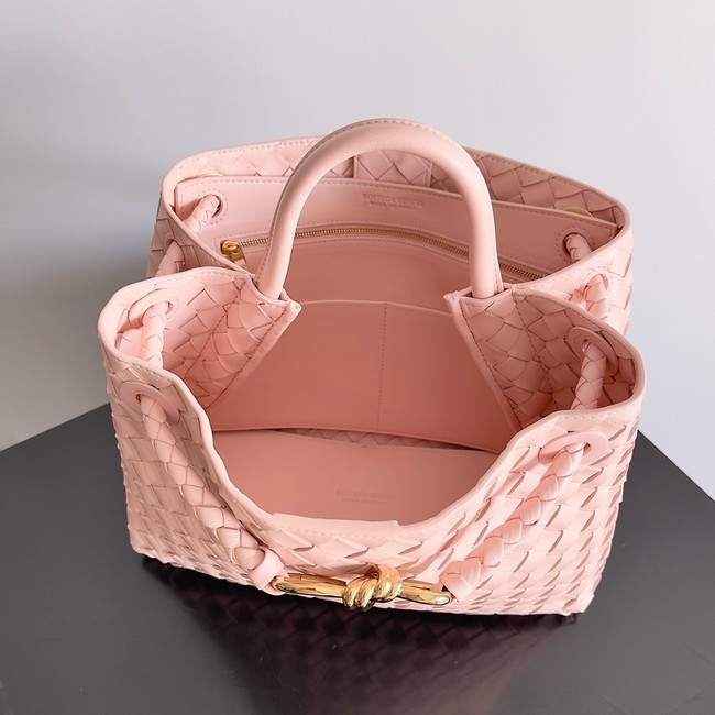 Bottega Veneta Medium Andiamo 766016 pink