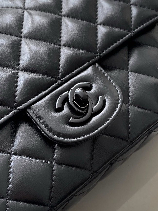 Chanel MINI FLAP BAG WITH TOP HANDLE AS5243 BLACK