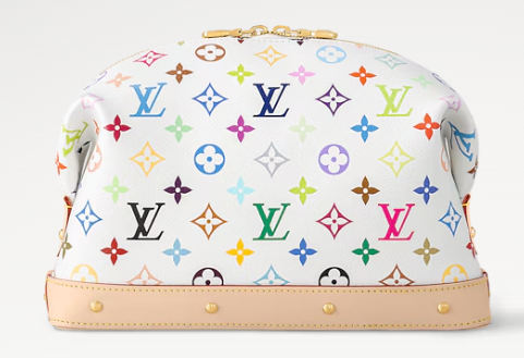 Louis Vuitton NEW LV x TM Cosmetic Pouch GM M13743 white