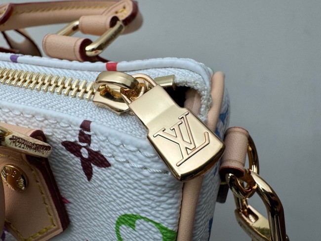 Louis Vuitton NEW LV x TM Nano Speedy M13391 white