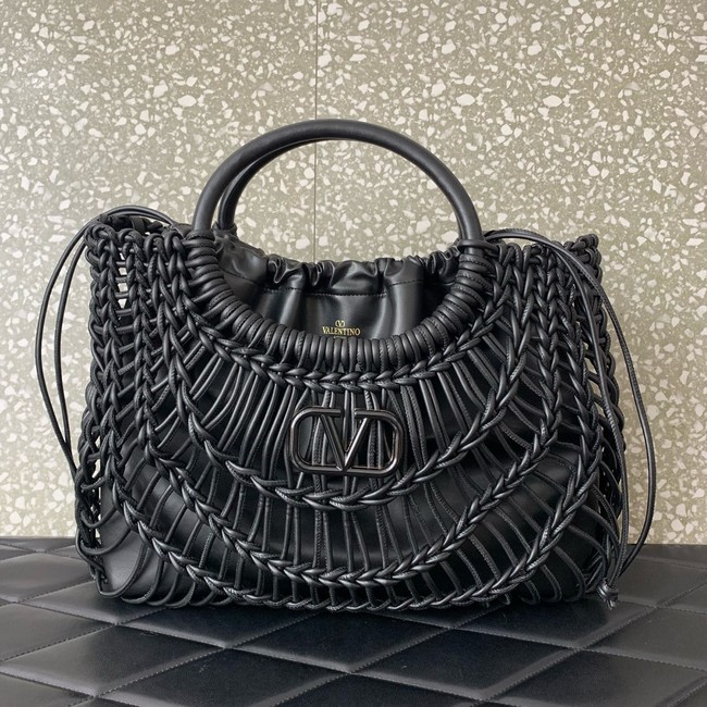 VALENTINO Mini VLOGO calfskin bag 0997 black