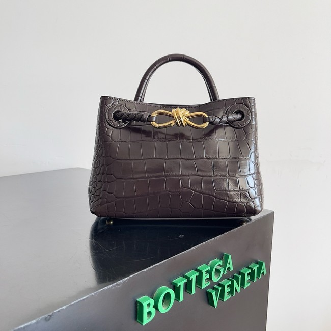 Bottega Veneta Mini Andiamo alligator leather 805232 Fondant