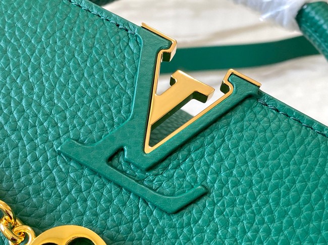 Louis Vuitton Capucines BB M12345 green