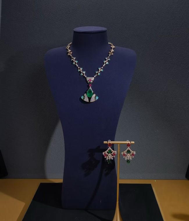 BVLGARI necklace&Earring CE15960