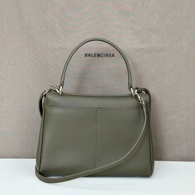 Balenciaga Rodeo Mini Handbag smooth calfskin 795456 green