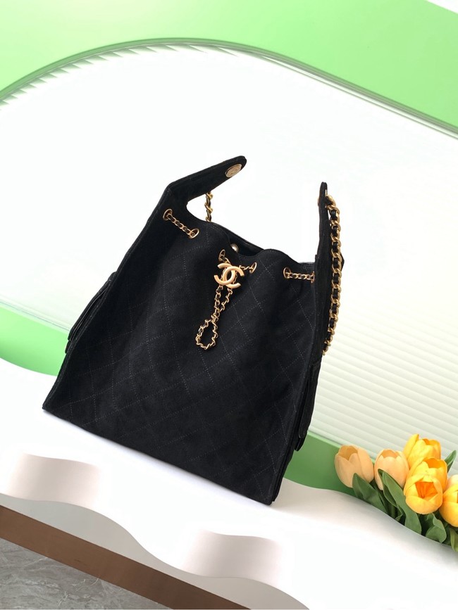 Chanel SUEDE HOBO BAG AS5311 BLACK