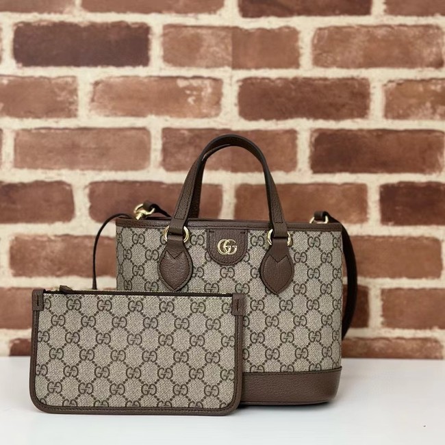 GUCCI OPHIDIA MINI TOTE BAG 811716 Brown