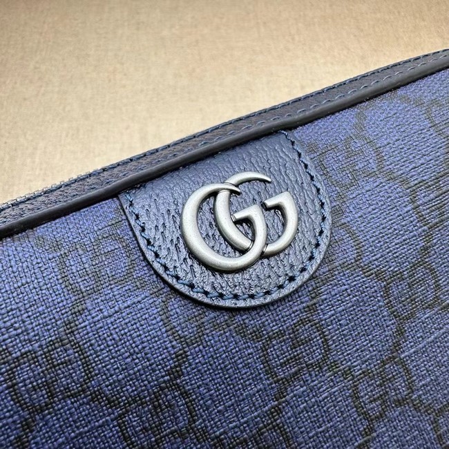 Gucci OPHIDIA SMALL CROSSBODY BAG 699439 Blue and black