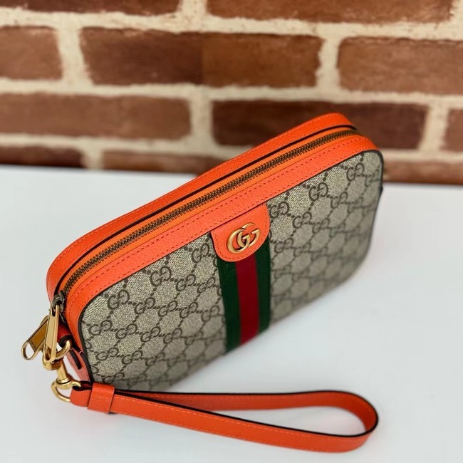 Gucci OPHIDIA SMALL CROSSBODY BAG 699439 Bright orange