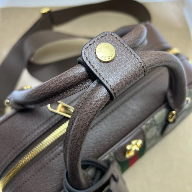 Gucci Original Leather GG Supreme SHOULDER BAG 724575 brown