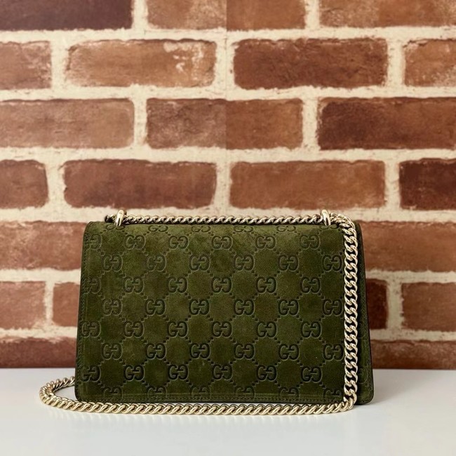 GUCCI DIONYSUS SMALL SHOULDER BAG 818145 green