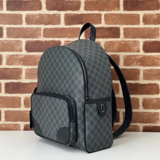 Gucci GG EMBLEM MEDIUM BACKPACK 821159 black