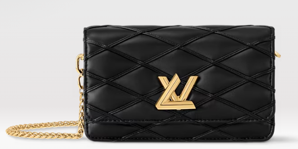 Louis Vuitton Wallet On Chain GO-14 M13139 black