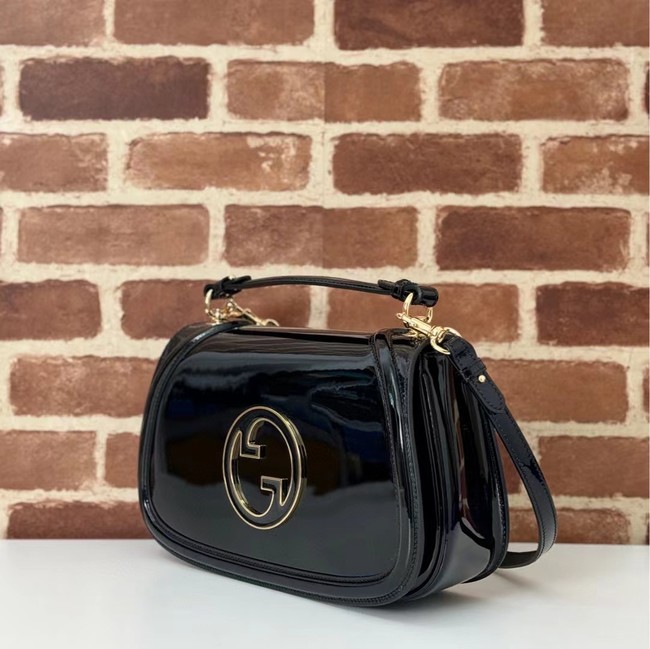 GUCCI BLONDIE MEDIUM TOP HANDLE BAG 815719 black