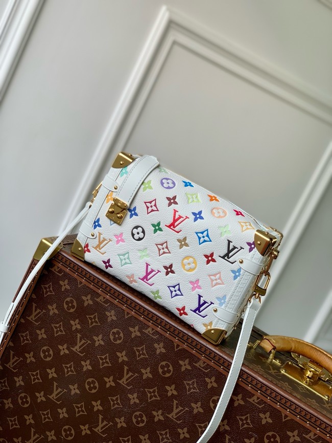 Louis Vuitton NEW LV x TM Side Trunk MM M14046 white