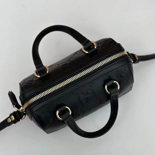 Gucci GG SUPER MINI TOP HANDLE BAG 790130 black