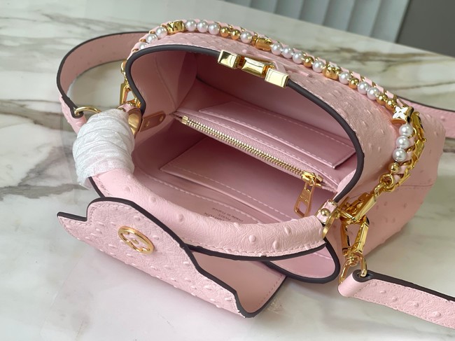 Louis Vuitton Ostrich Capucines Mini M11908 pink