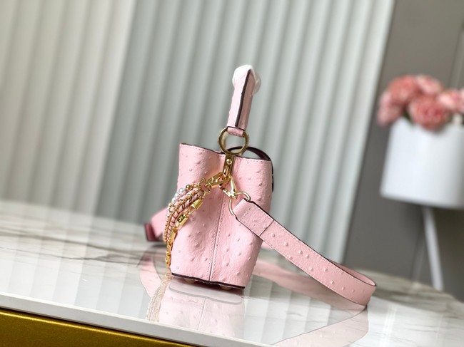 Louis Vuitton Ostrich Capucines Mini M11908 pink