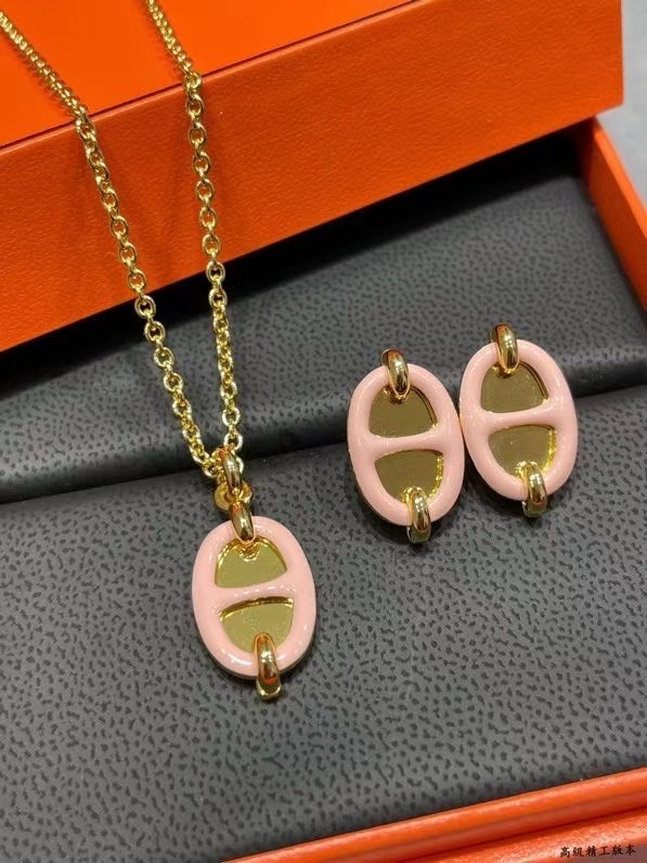 Hermes Necklace&Earring CE16067