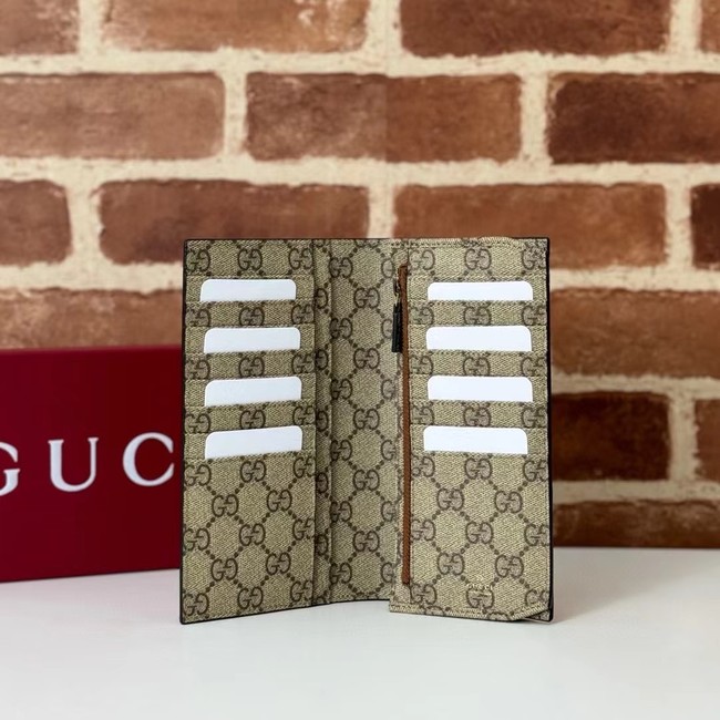 Gucci GG AROUND WALLET 818955 brown