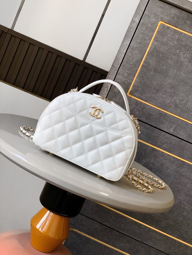 CHANEL LONG VANITY WITH CHAIN AP425C WHITE