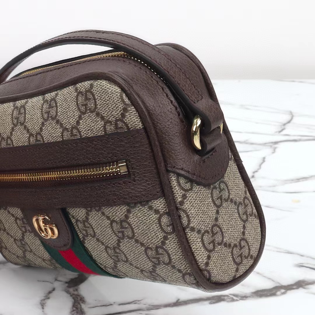 Gucci Ophidia GG mini bag 517350 Sapphire brown