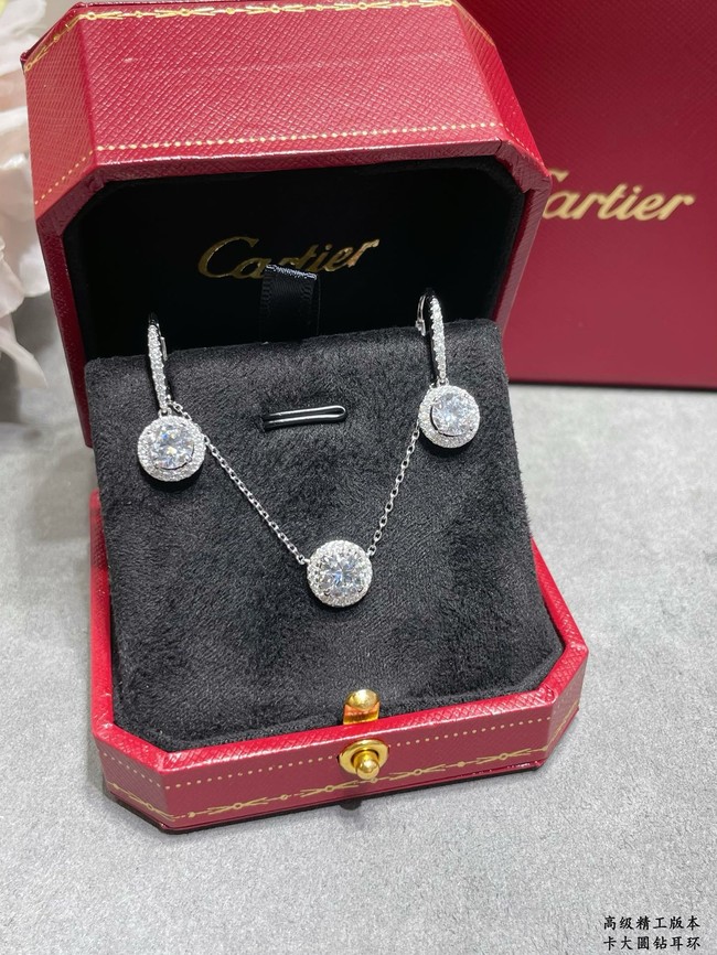 Cartier necklace&Earring CE16179