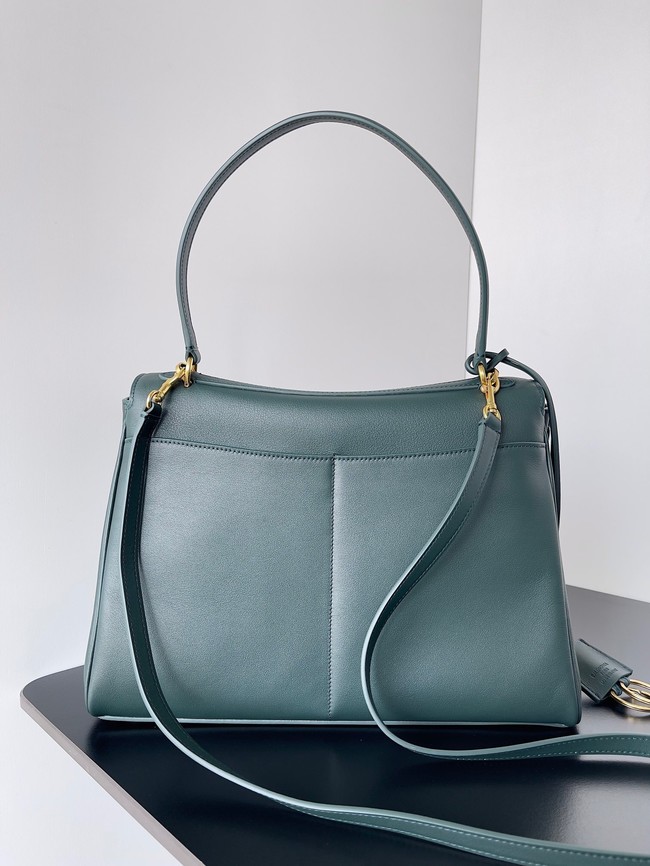 Balenciaga Rodeo Handbag Large smooth calfskin 795458 lake green