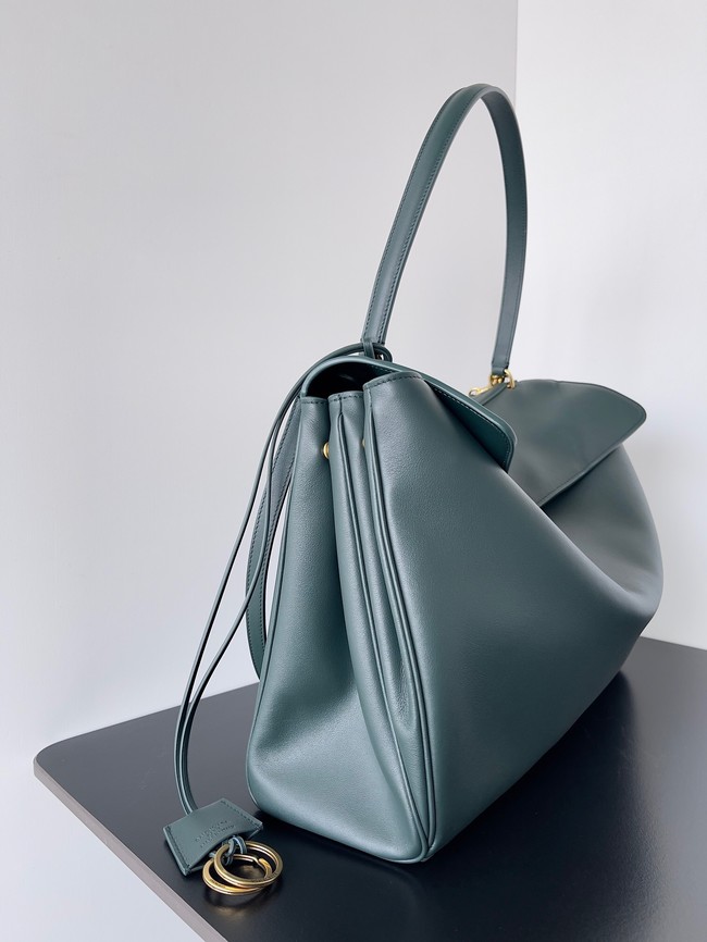 Balenciaga Rodeo Handbag Large smooth calfskin 795459 lake green